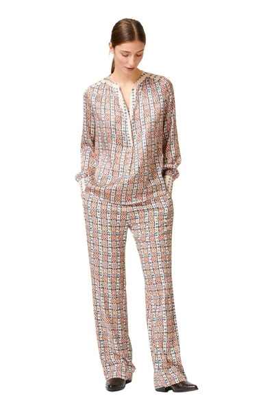 Dea Kudibal Blouses Kay Dots Latte Blouse Beige 3 Dea Kudibal Blouses Kay Dots Latte Blouse Beige