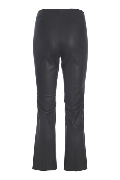 Leren Broeken Dea Kudibal Tinne Broek Mocca Black 3 Leren Broeken Dea Kudibal Tinne Broek Mocca Black