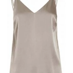 Dea Kudibal Sleeveless Tops Beige