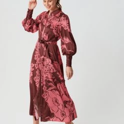 Dea Kudibal Blousejurken Micha Shirt Dress Pink -Dea Kudibal Winkel 2ac8a8e49a2ccf67f01f605a55bfed3c