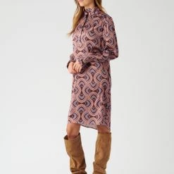 Dea Kudibal Casual Jurken Millia Dress Pink -Dea Kudibal Winkel 2b26ea72b82fc3c980552b4e4d681b75