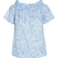 Dea Kudibal Blouses Trille Ns (co) Blouse Blue