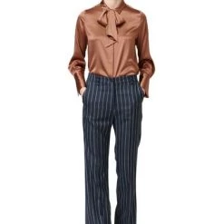 Dea Kudibal Longsleeve Shirts PAULINE Shirt Brown