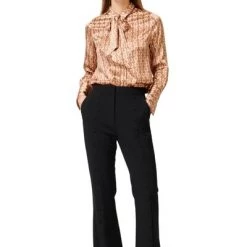 Dea Kudibal Longsleeve Shirts PAULINE Chains Shirt Brown