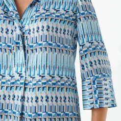 Dea Kudibal Blousejurken KAMILLE SHIRT DRESS Blue -Dea Kudibal Winkel 4fa08eda43d32d32779b09cf0c0363d3