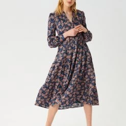 Dea Kudibal Casual Jurken Midi Dresses Blue -Dea Kudibal Winkel 53b87473b9bd41124f34c2b820339124