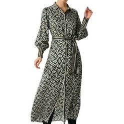 Dea Kudibal Blousejurken MICHA-Stirrup Space DRESS Beige