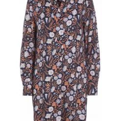 Dea Kudibal Blousejurken NATELINA SHIRT DRESS Blue