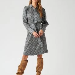 Dea Kudibal Blousejurken Dress 5710166386829 Blue -Dea Kudibal Winkel 688fa9a70c427e609ebc1203bb369db2