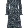 Dea Kudibal Casual Jurken SELINA MIDI DRESS Blue -Dea Kudibal Winkel 701236f05756468b29b24310ccaab312