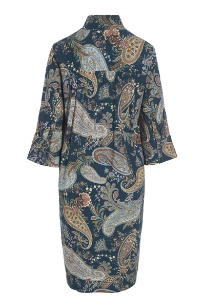 Jurken Dea Kudibal Bouse Kamille Paisley Pine Green 3 Jurken Dea Kudibal Bouse Kamille Paisley Pine Green