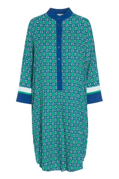 Dea Kudibal Casual Jurken ALLISON (V) Legacy Leaf Dress Green 3 Dea Kudibal Casual Jurken ALLISON (V) Legacy Leaf Dress Green