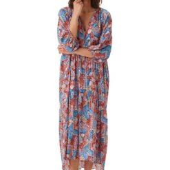 Dea Kudibal Maxi Jurken Harper Dress Red