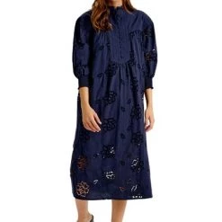 Dea Kudibal Casual Jurken KELLY NS Dress Blue