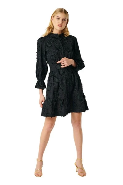 Dea Kudibal Casual Jurken ANNABELLE NS Dress Black 3 Dea Kudibal Casual Jurken ANNABELLE NS Dress Black