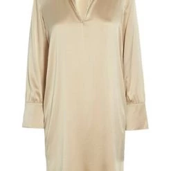 Dea Kudibal Casual Jurken Gabrielle Dress Beige
