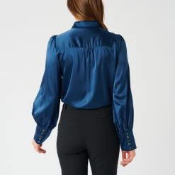 Dea Kudibal Longsleeve Shirts Cadence Shirt Blue