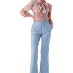 Dea Kudibal Blouses Flower-Print Blouse Red