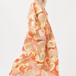 Dea Kudibal Maxi Jurken Harper Dress Orange -Dea Kudibal Winkel ac940246bafcbe9a2dc240e7ce37842e