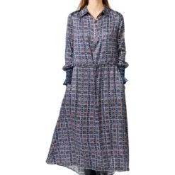 Dea Kudibal Casual Jurken Made Dress Blue