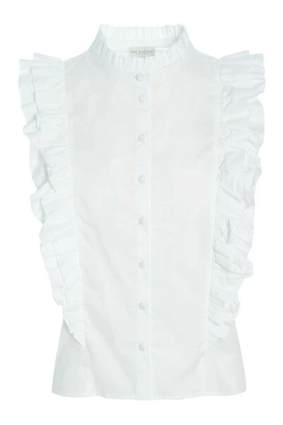 Dea Kudibal Tops Ulrika Ns (CO) TOP White 3 Dea Kudibal Tops Ulrika Ns (CO) TOP White