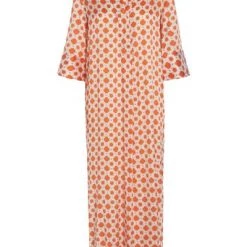 Dea Kudibal Maxi Jurken HELGA Legacy Clay Dress Orange