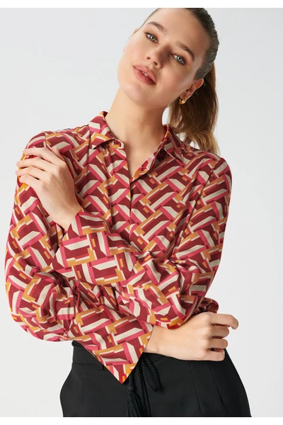 Dea Kudibal Longsleeve Shirts Shirts Orange 5 Dea Kudibal Longsleeve Shirts Shirts Orange - Afbeelding 3