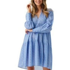Dea Kudibal Casual Jurken Kindra NS Dress Blue