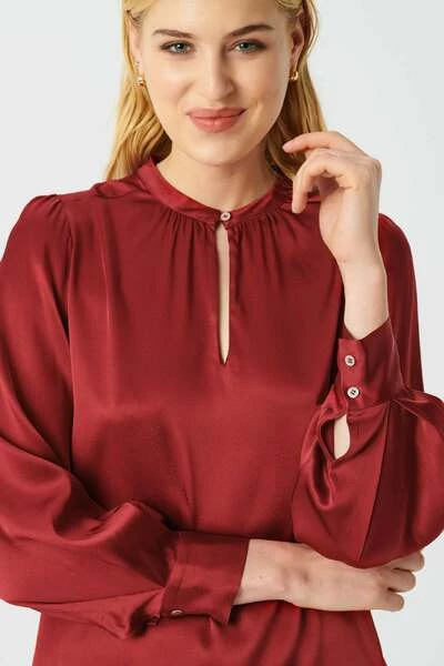 Dea Kudibal Longsleeve Shirts Shirts Red 5 Dea Kudibal Longsleeve Shirts Shirts Red - Afbeelding 3