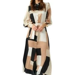 Dea Kudibal Maxi Jurken MICHA DRESS Beige