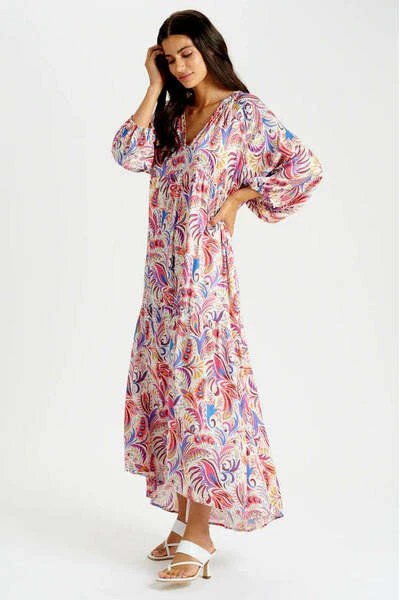 Dea Kudibal Maxi Jurken Harper Aphrodite Cherry Dress Red 4 Dea Kudibal Maxi Jurken Harper Aphrodite Cherry Dress Red - Afbeelding 2