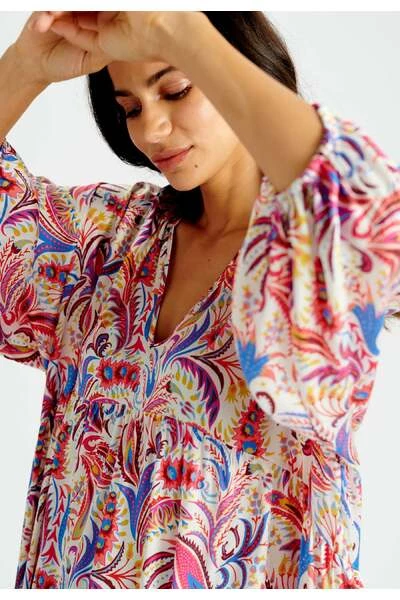 Dea Kudibal Maxi Jurken Harper Aphrodite Cherry Dress Red 8 Dea Kudibal Maxi Jurken Harper Aphrodite Cherry Dress Red - Afbeelding 6