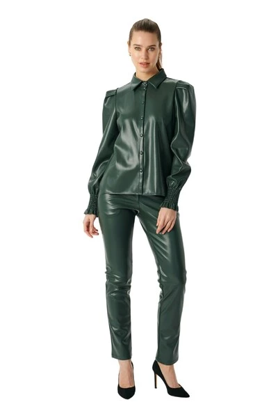 Dea Kudibal Longsleeve Shirts DIANNA Shirt Green 3 Dea Kudibal Longsleeve Shirts DIANNA Shirt Green