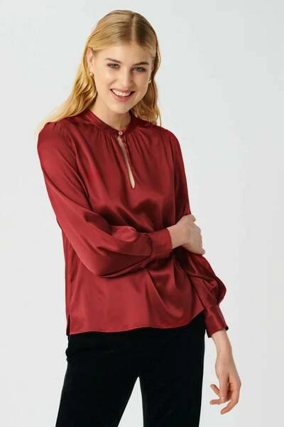 Dea Kudibal Longsleeve Shirts Shirts Red 6 Dea Kudibal Longsleeve Shirts Shirts Red - Afbeelding 4